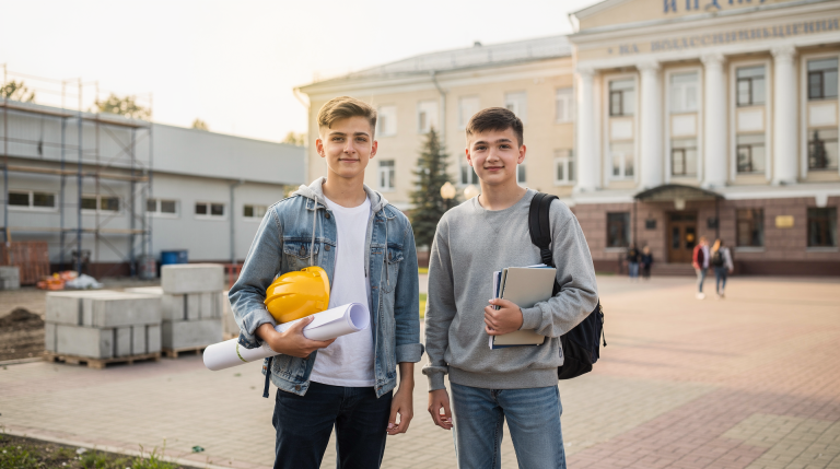 Строительный колледж или вуз: какой путь выбрать